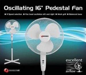 Bromley Furniture Shops, 16'' Pedestal Fan